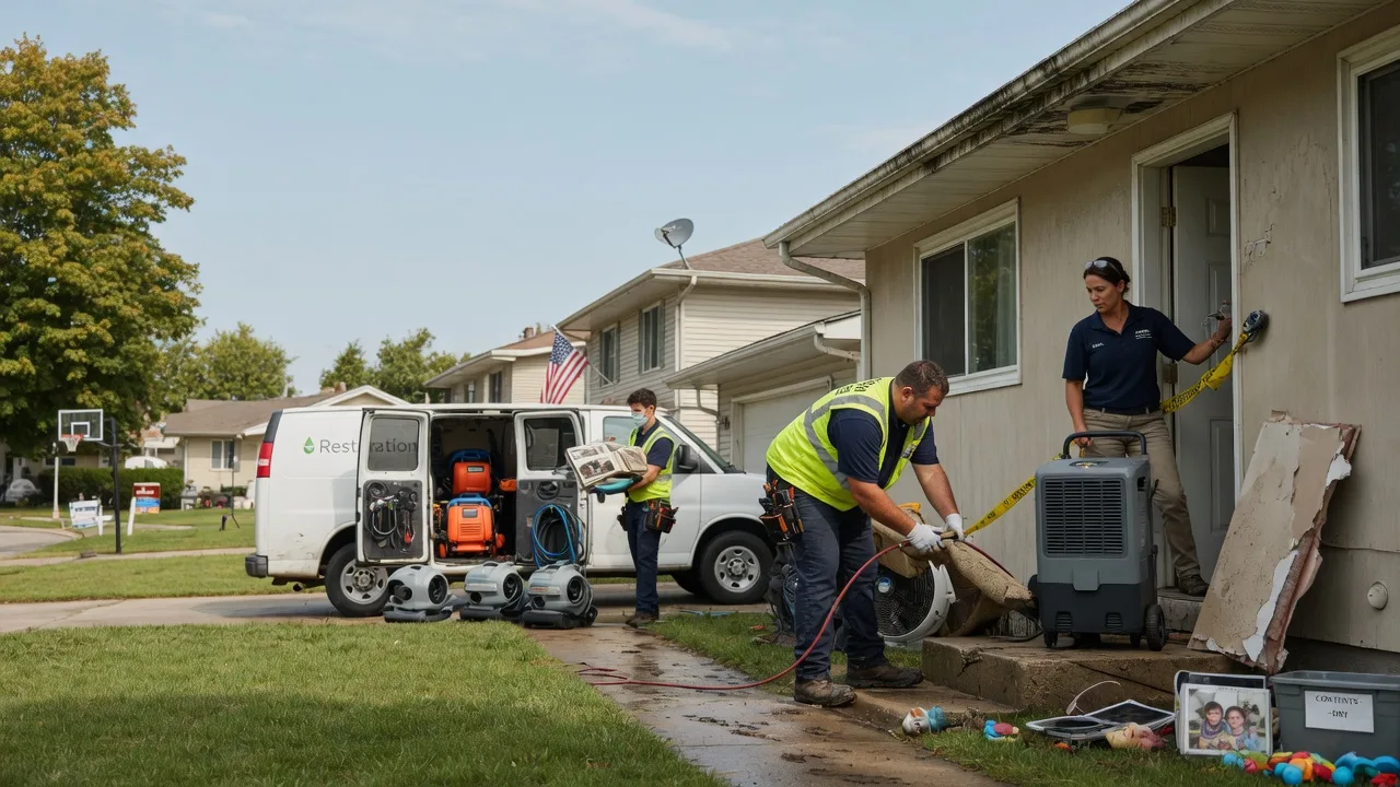 Water Damage Restoration in Canton, IL near me